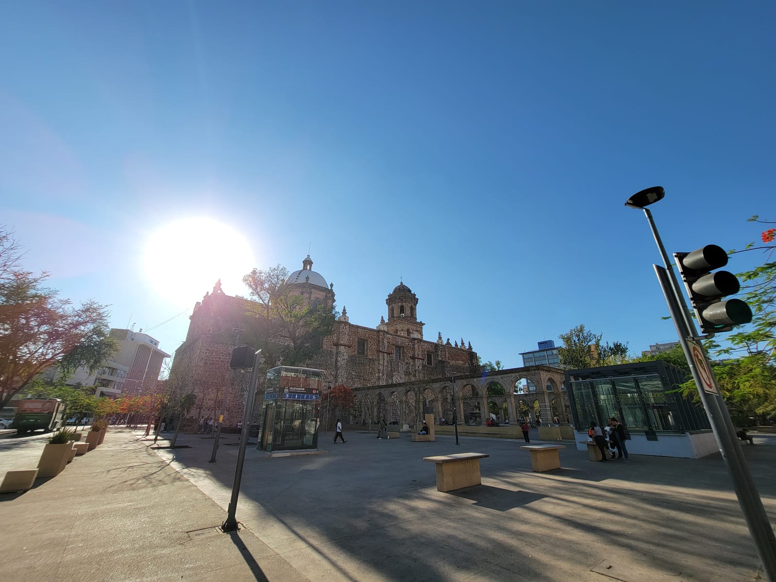 Los Dos Templos - monument panoramic view